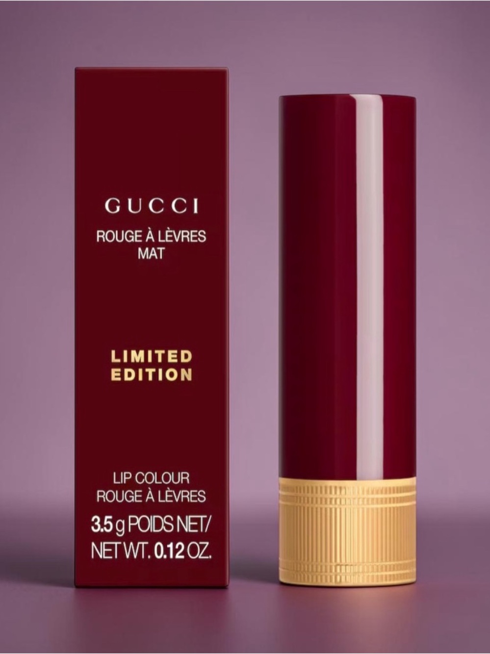 Gucci Limited Edition Lipstick — Amanda Dusk 128